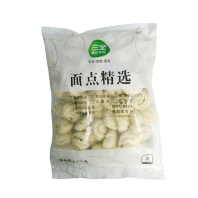 三全餐饮专用面点精选葱油花卷1.5kg