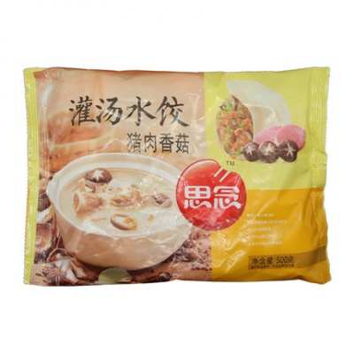 思念猪肉香菇灌汤水饺500g