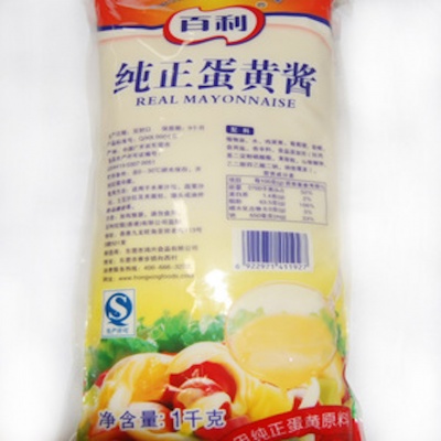 百丽纯正蛋黄酱1kg